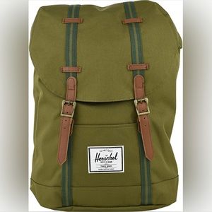 Herschel Supply Co- Retreat Backpack 19.5L (Military Olive), NWT